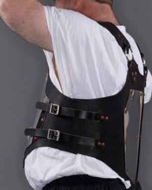 Leather and Stainless Steel Body Armour - Image 2