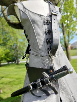 Baldric with Rapier Hanger handmade by Red Falcon