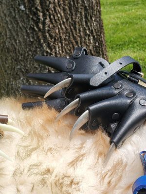 Claw Hands with metal claws handmade by Red Falcon