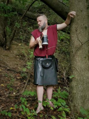Leather Kilt made by Red Falcon