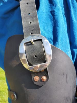 Leather Leg attached to Arming Belt
