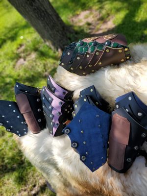 Thief Kit Bracers handmade by Red Falcon